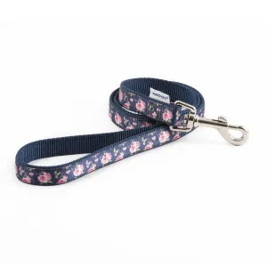 Ancol Patterned Collection Dog Lead Navy/Rose