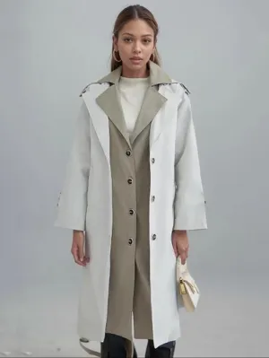 ‘Arika’ Oversized Trench