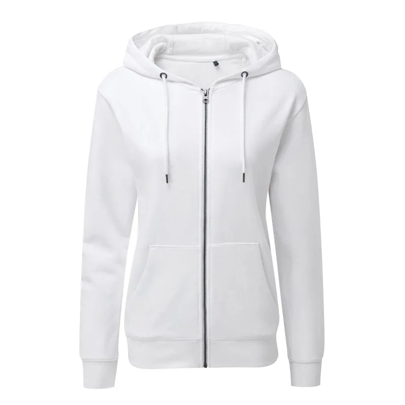 Asquith & Fox Womens Zip Organic Hoodie AQ081