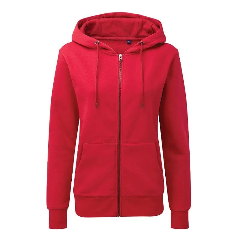 Asquith & Fox Womens Zip Organic Hoodie AQ081