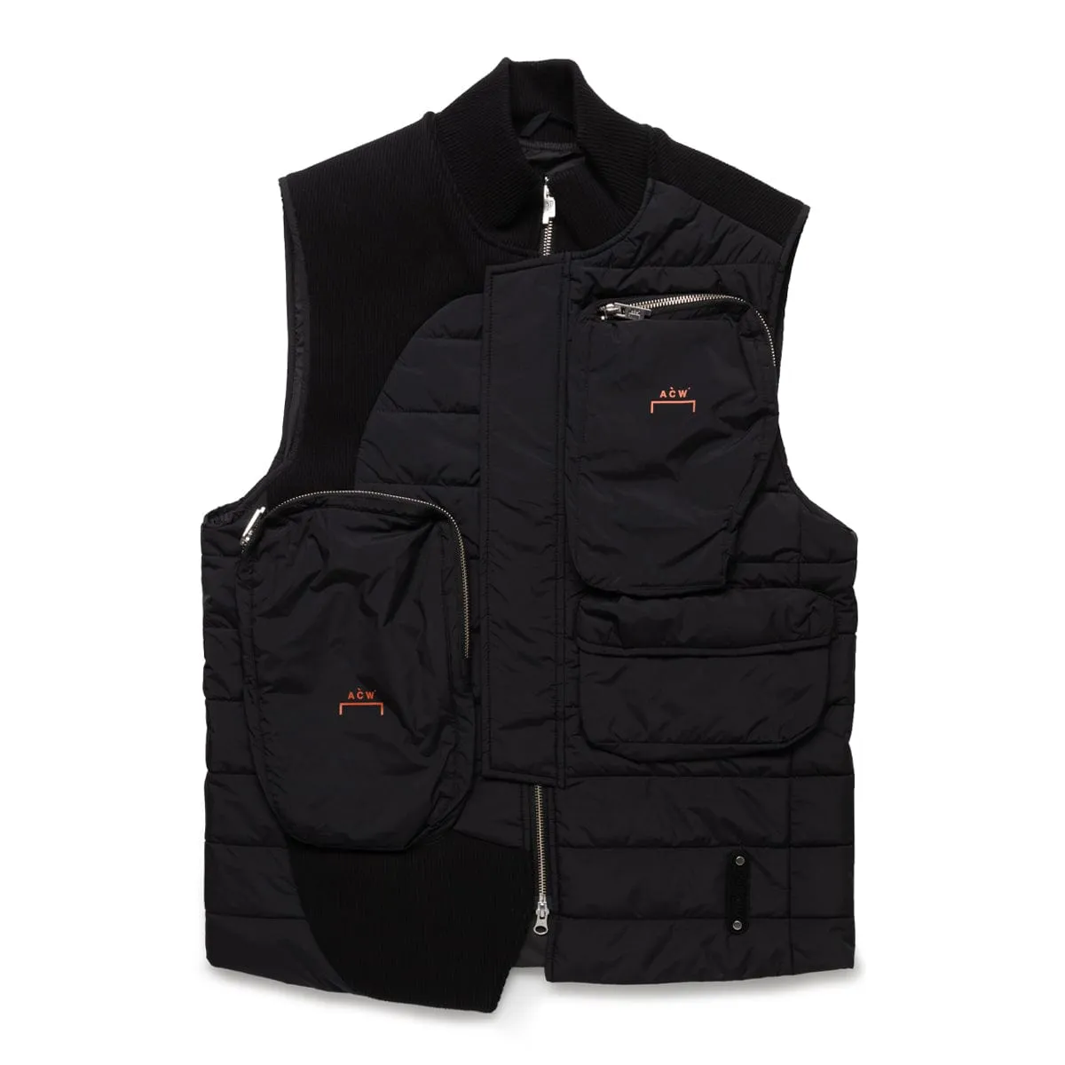 ASYMMETRIC PADDED GILET