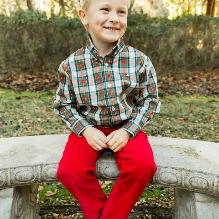 Bailey Boys Champ Corduroy Pants in Red