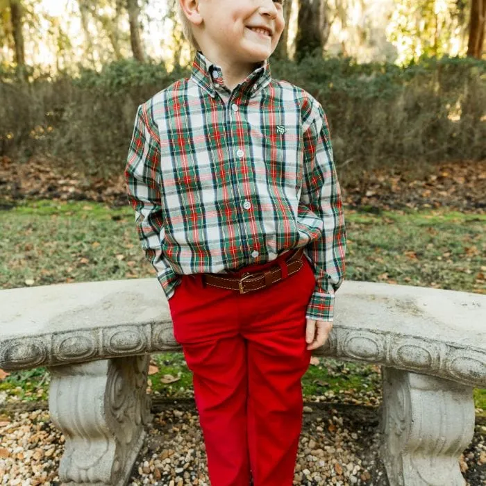 Bailey Boys Champ Corduroy Pants in Red