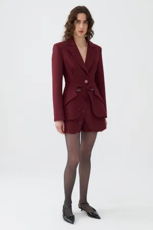 Belted Blazer Jacket