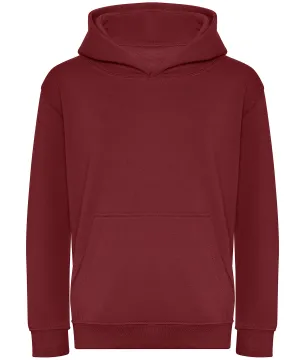 Burgundy - Kids organic hoodie