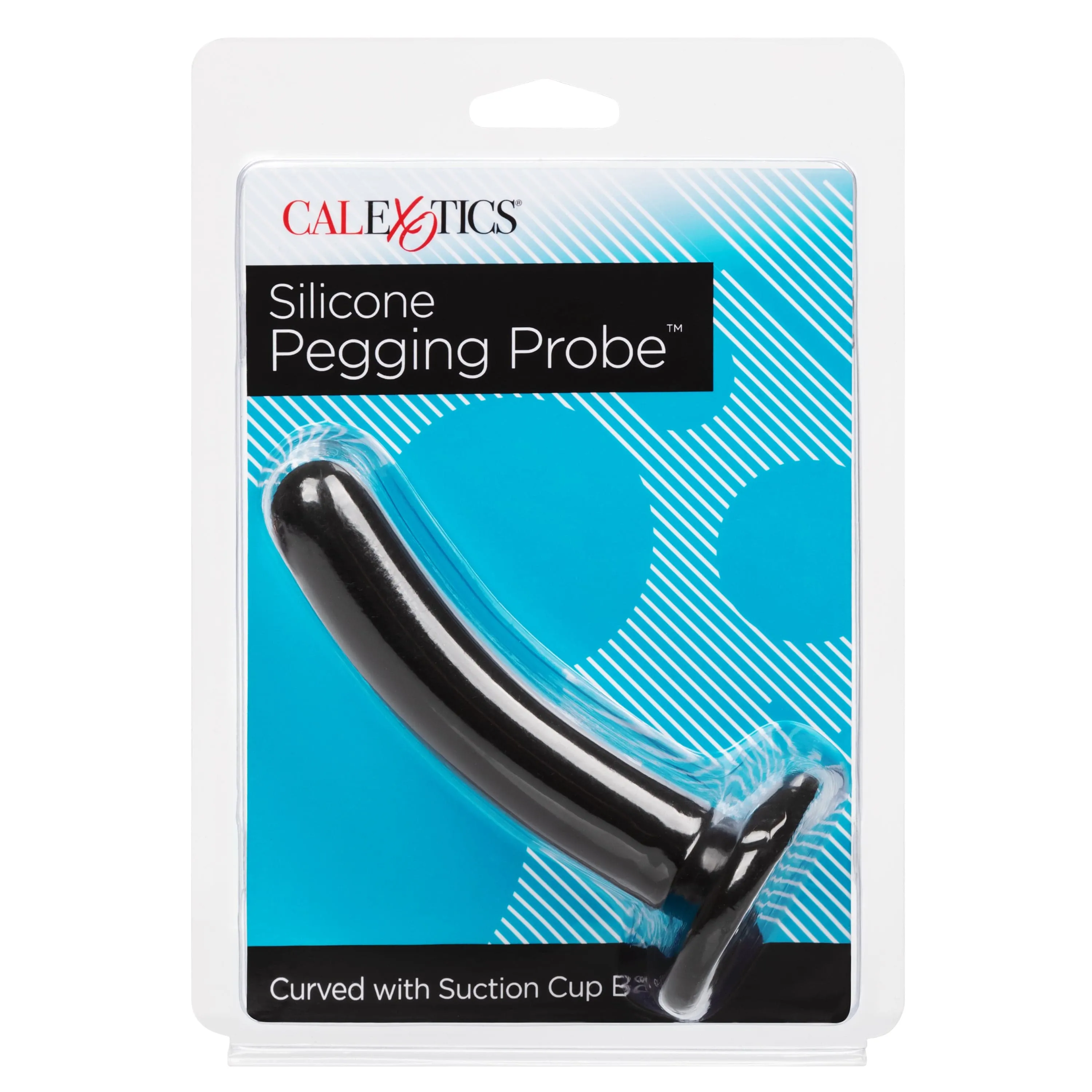 California Exotics - Silicone Pegging Probe Strap On Dildo 5" (Black)