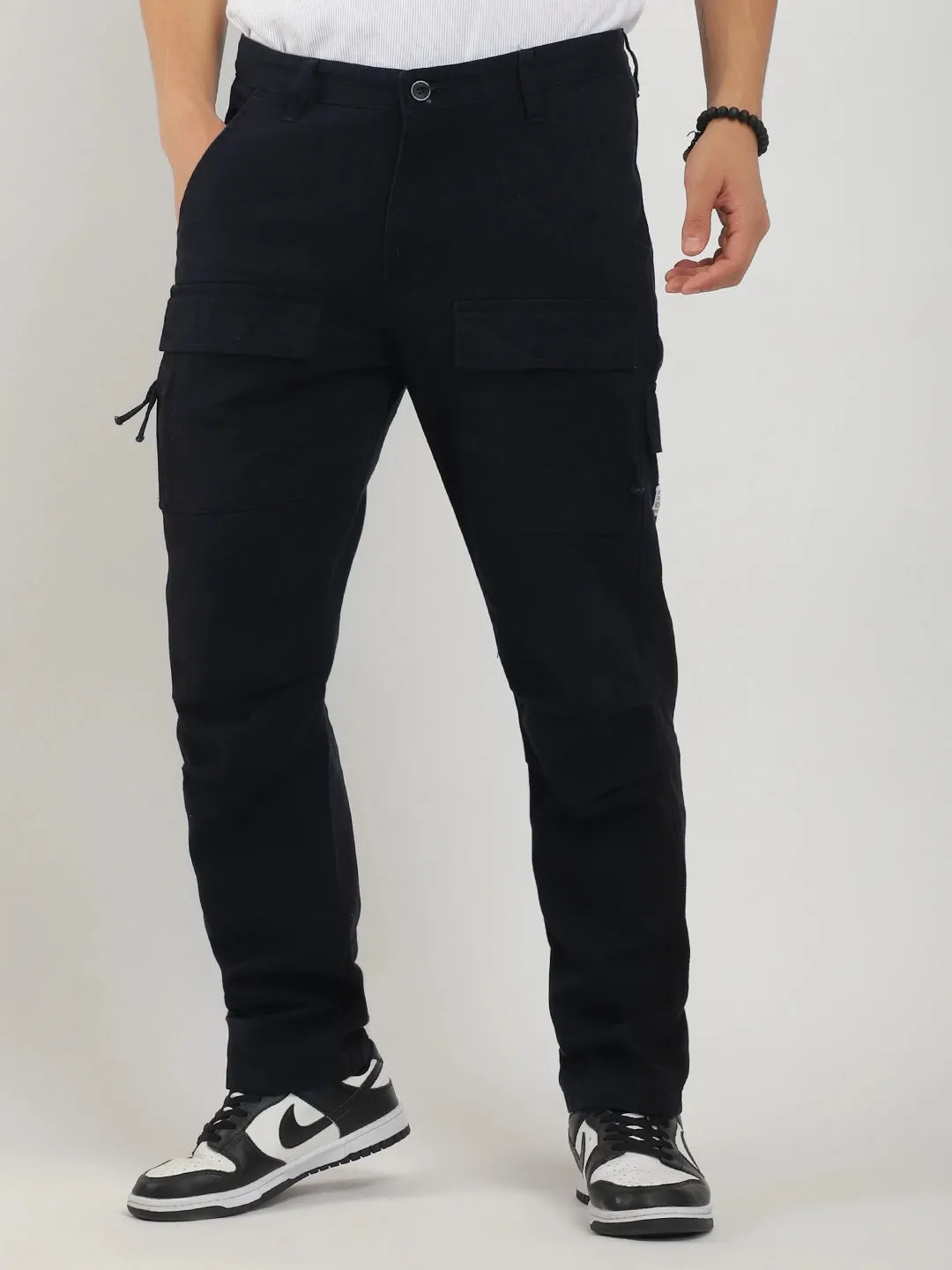 Cambridge Gear Dark Navy Blue Cotton Cargo