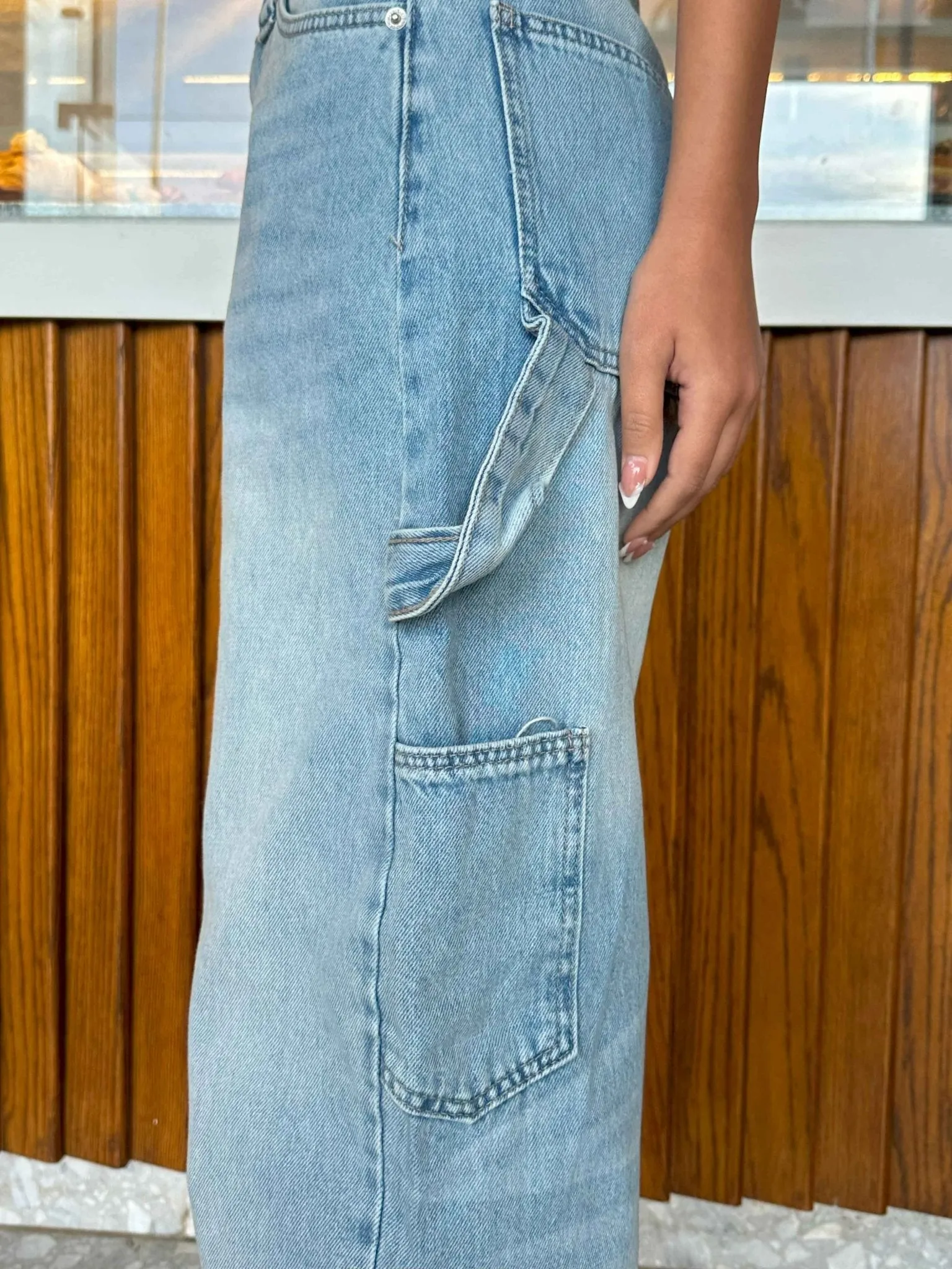 Carpenter - Light Vintage Blue Wash Jeans.