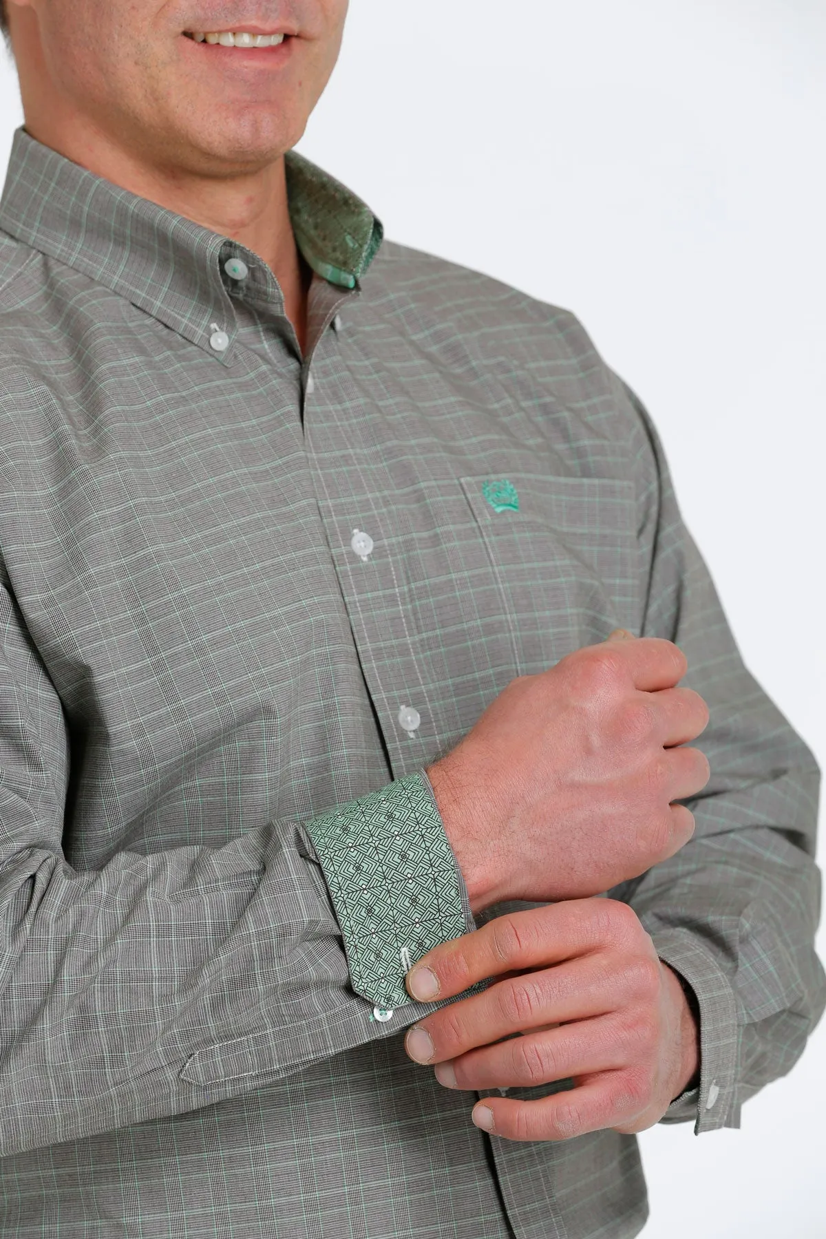 Cinch | Brown Plaid LS Classic Shirt