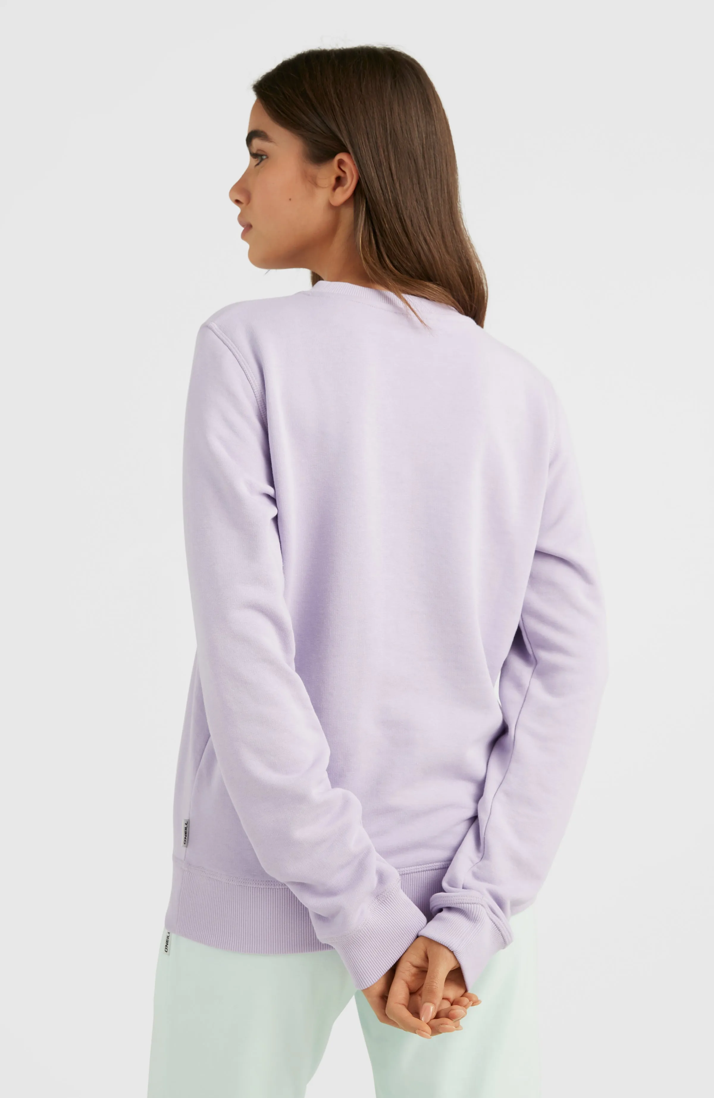 Circle Surfer Crew Sweatshirt | Purple Rose