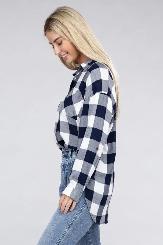 Classic Plaid Flannel Shirt