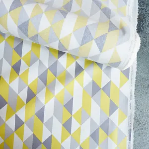 Cloud9 Organic Fabric : On Point Laminate - Yellow