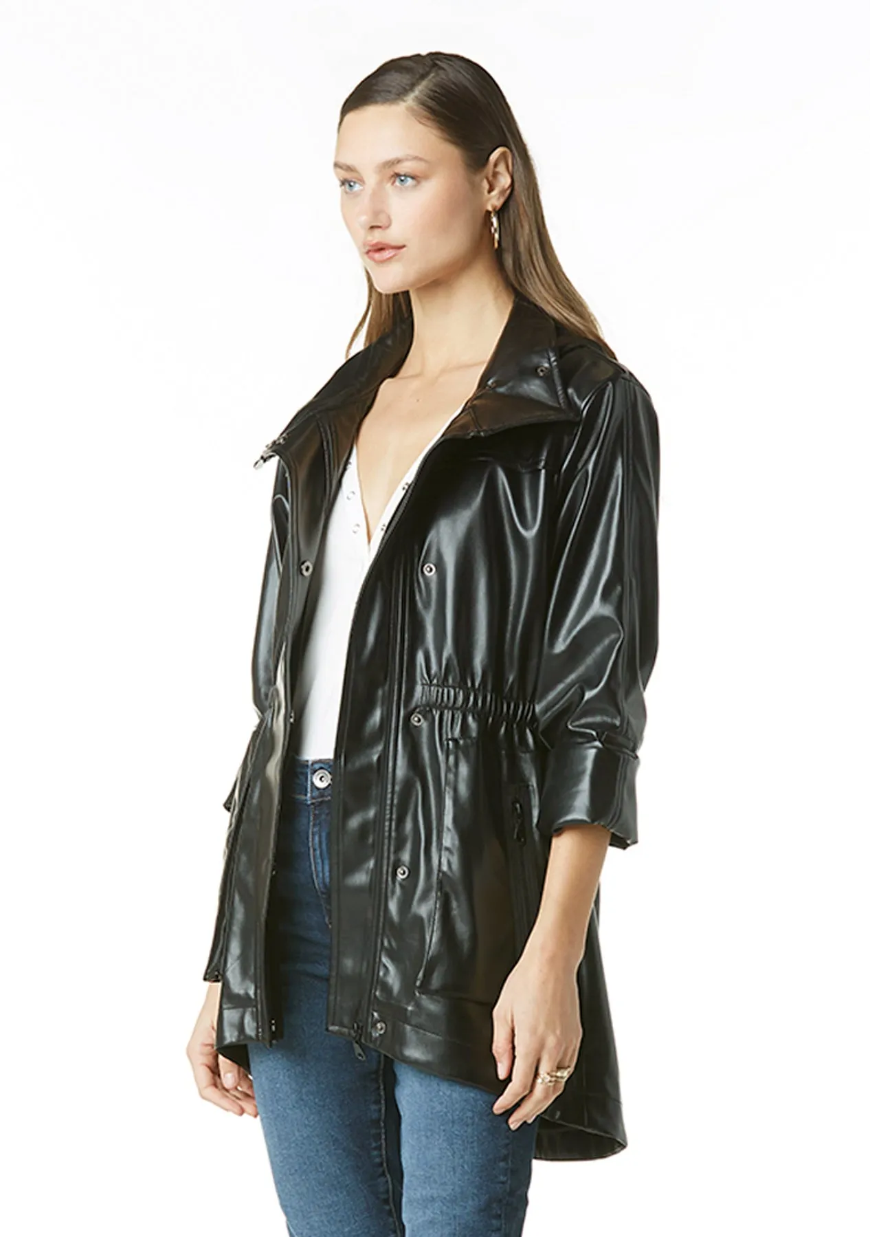 Cory Vegan Leather Jacket - FINAL SALE