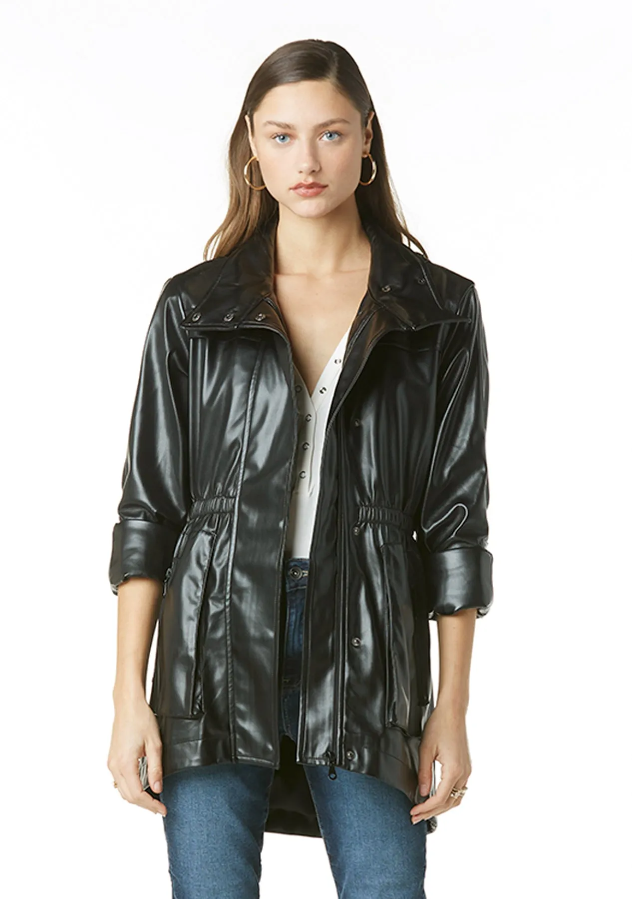 Cory Vegan Leather Jacket - FINAL SALE