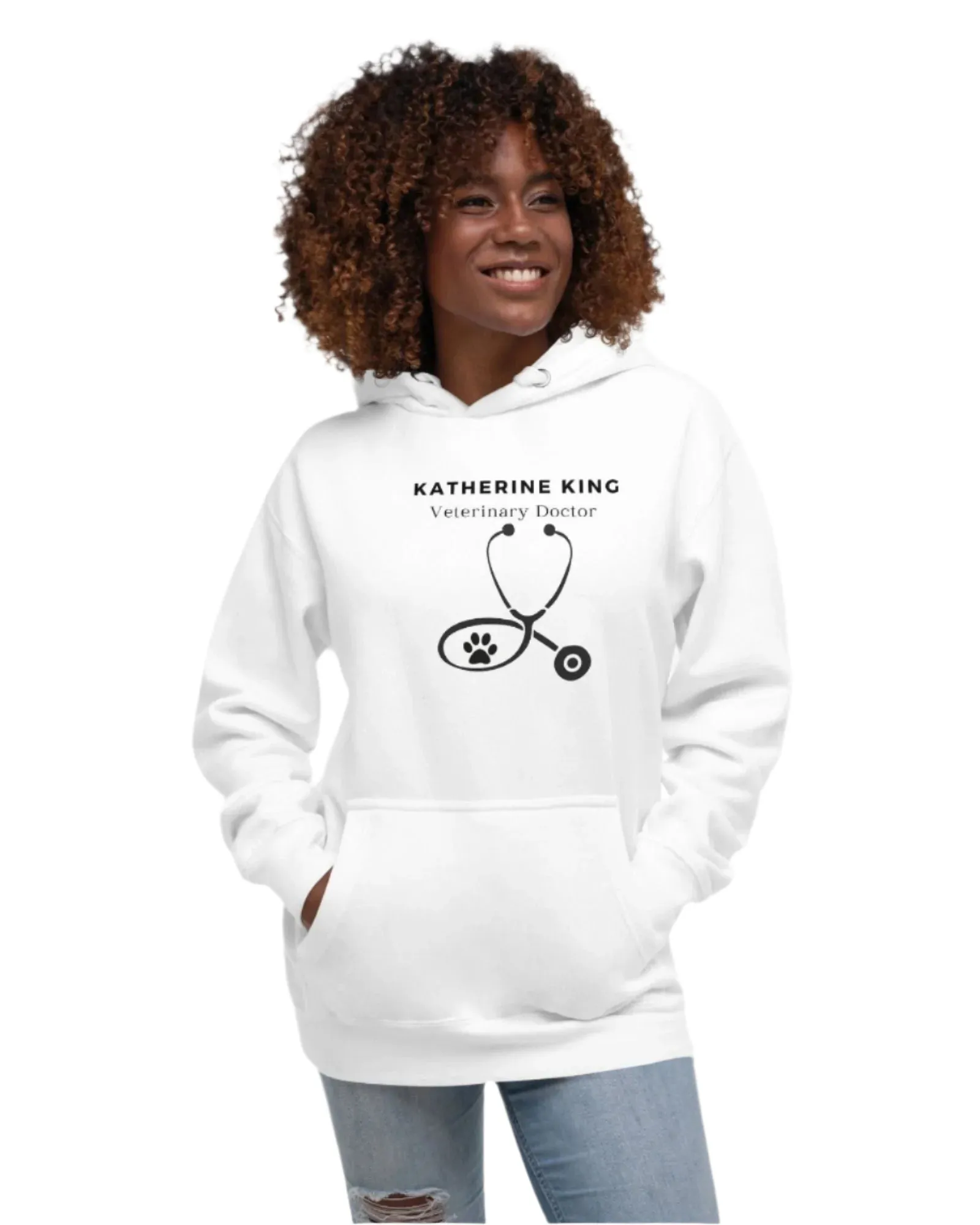 Custom Hoodies for Veterinarians - Exclusive at Neleti.com