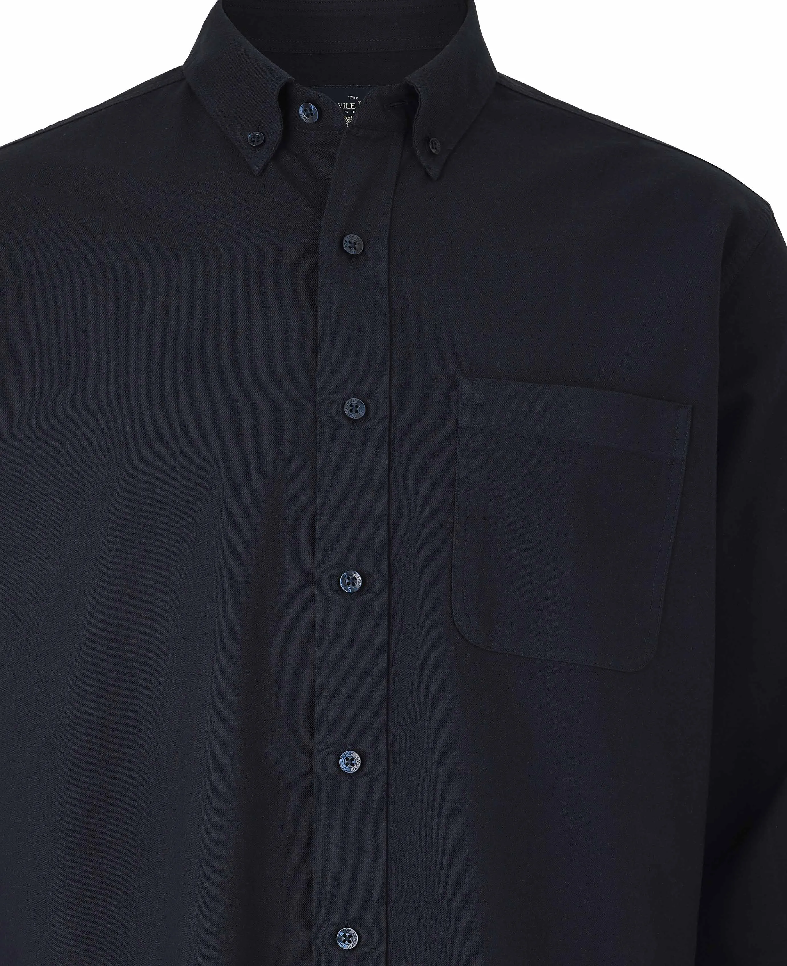 Dark Navy Classic Fit Oxford Shirt