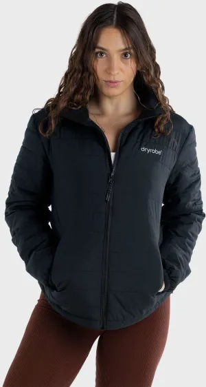 Dryrobe Women's Black Mid-layer Jacket