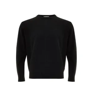 FERRANTE Elegant Black Wool Sweater for Men