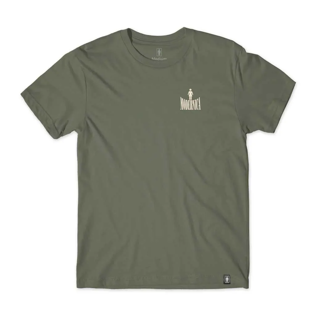 Girl Modernica OG S/S Tee - Olive