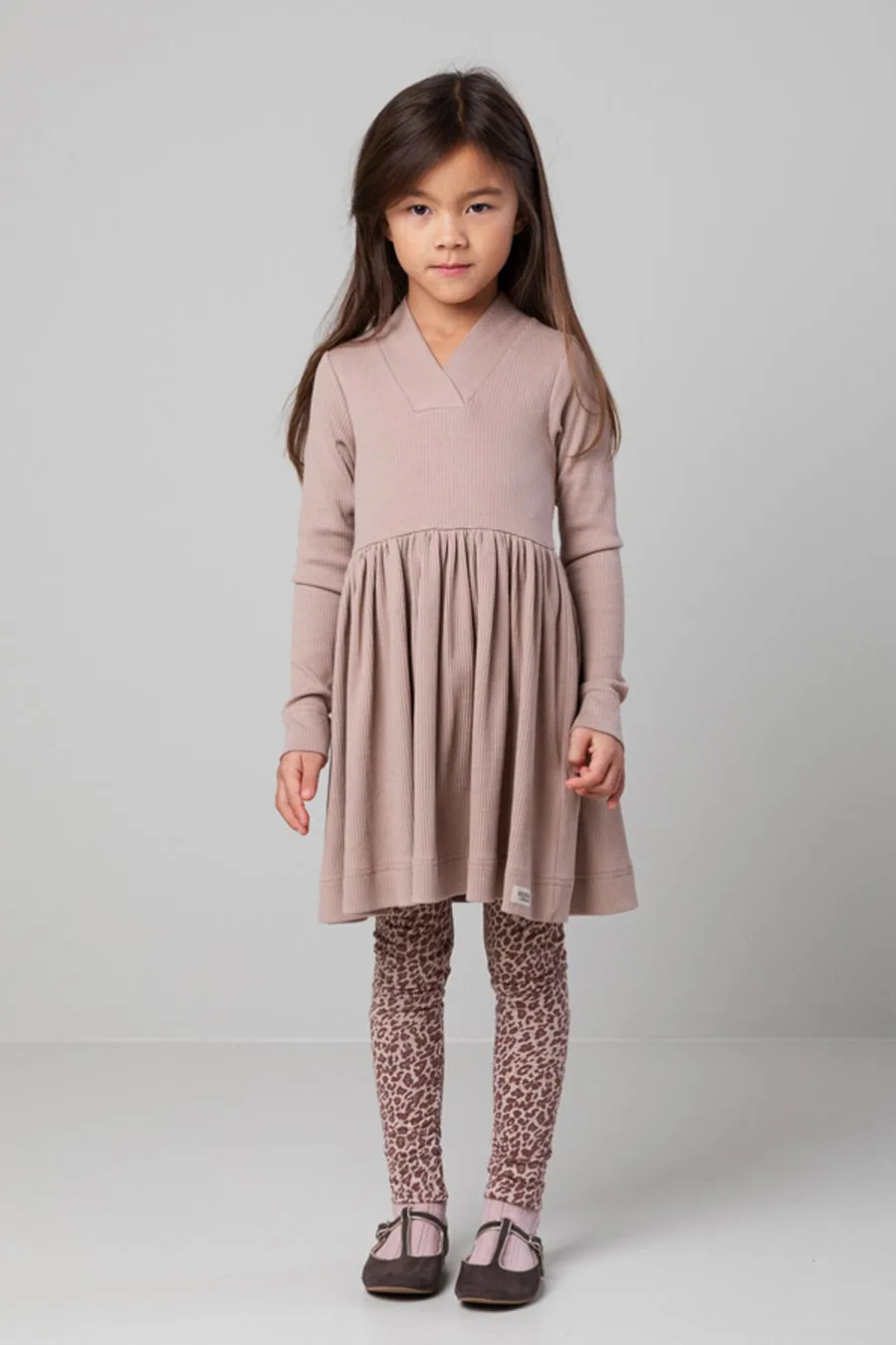 Girls Legging MarMar Copenhagen Leo - Dusty Mauve