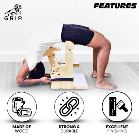 Grip Iyengar Stump Set | Different Tops And Adjustable Height