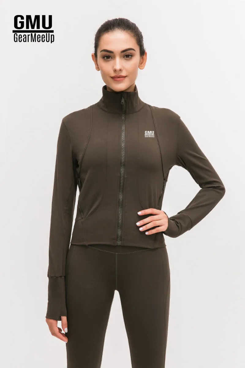 High Neck Active Jacket