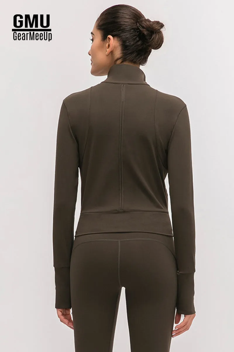 High Neck Active Jacket