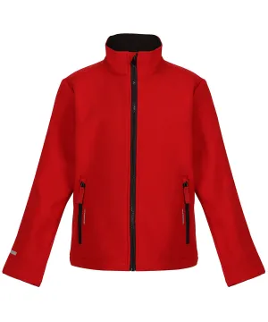 Kids Ablaze softshell jacket | Classic Red/Black