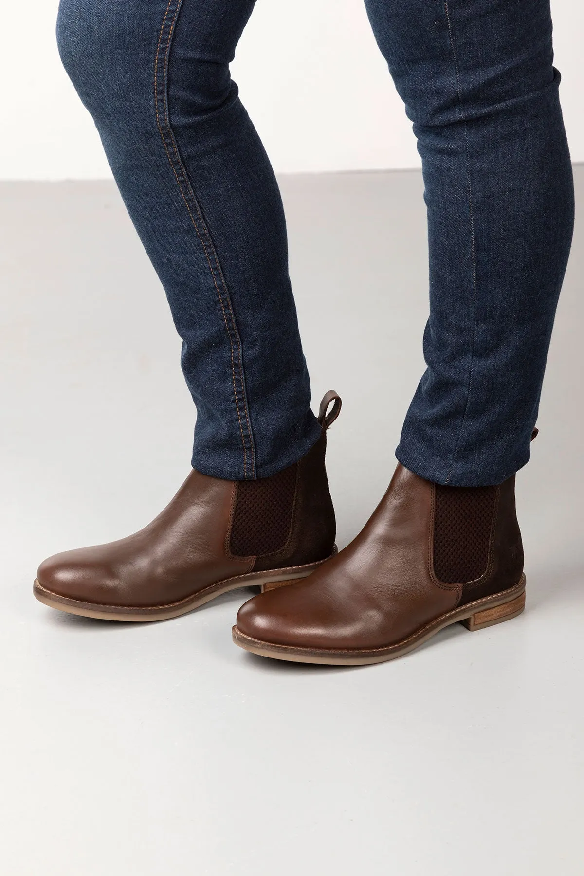 Ladies Leather Chelsea Boots - Kirby