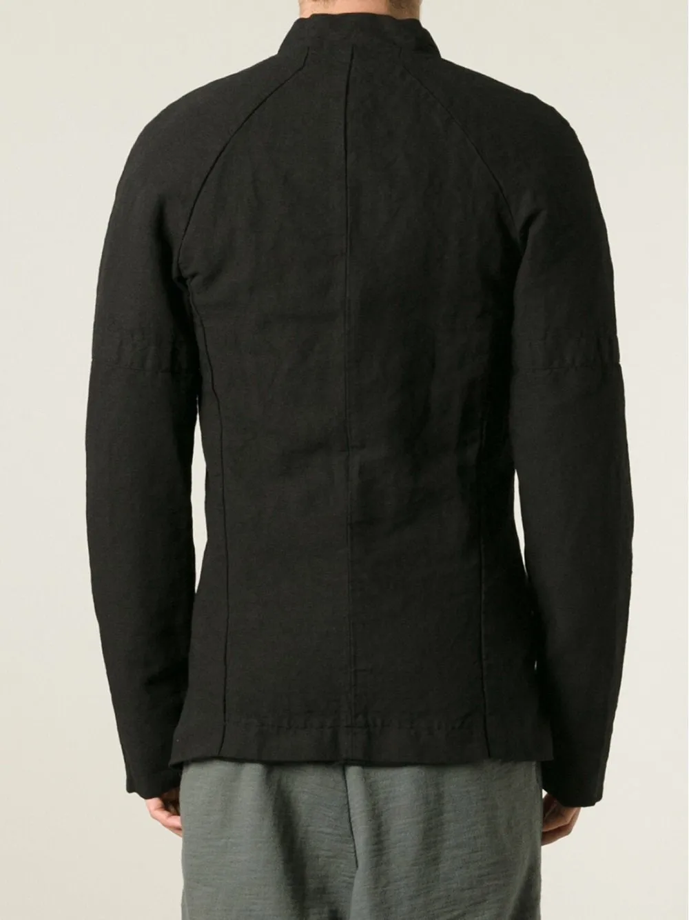 Linen Cotton Zip Jacket