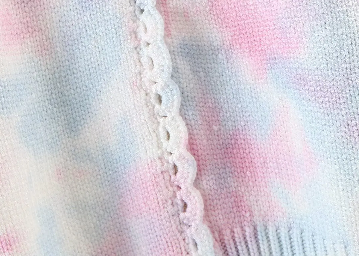 Mariposa Pastel Tie-Dye Cardigan