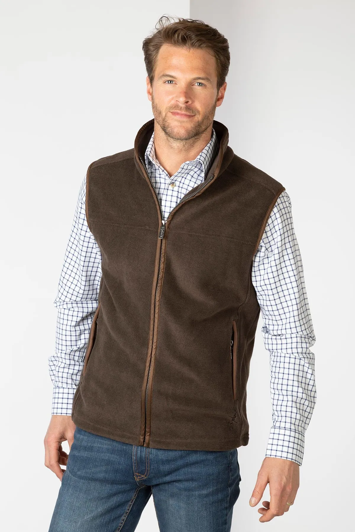 Men's Fleece Waistcoat - Huggate