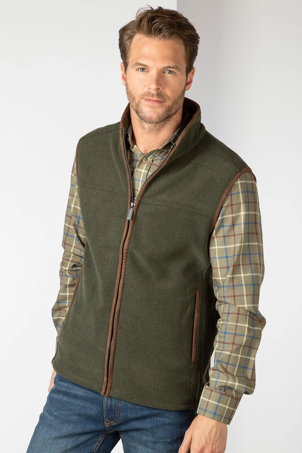 Men's Fleece Waistcoat - Huggate