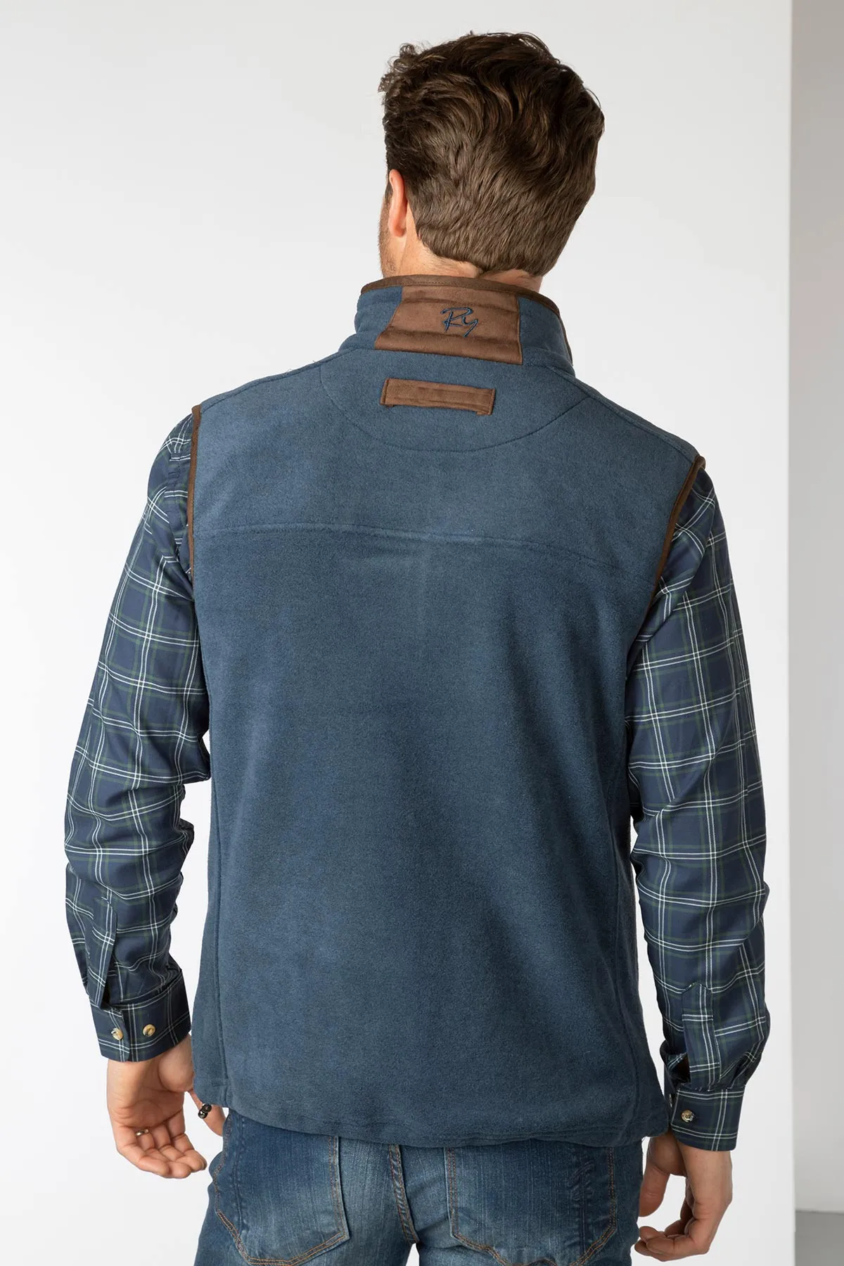 Men's Fleece Waistcoat - Huggate