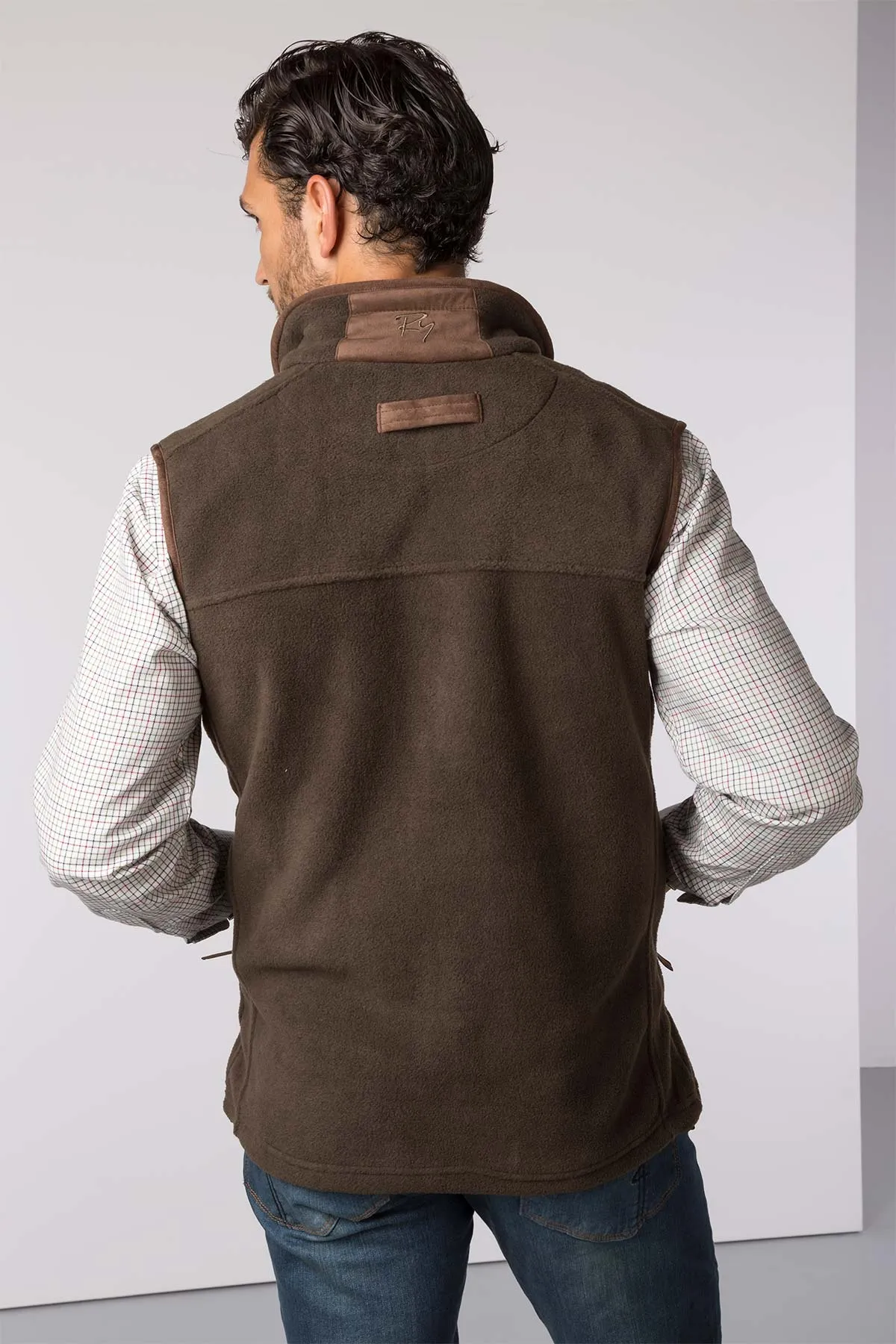 Men's Fleece Waistcoat - Huggate