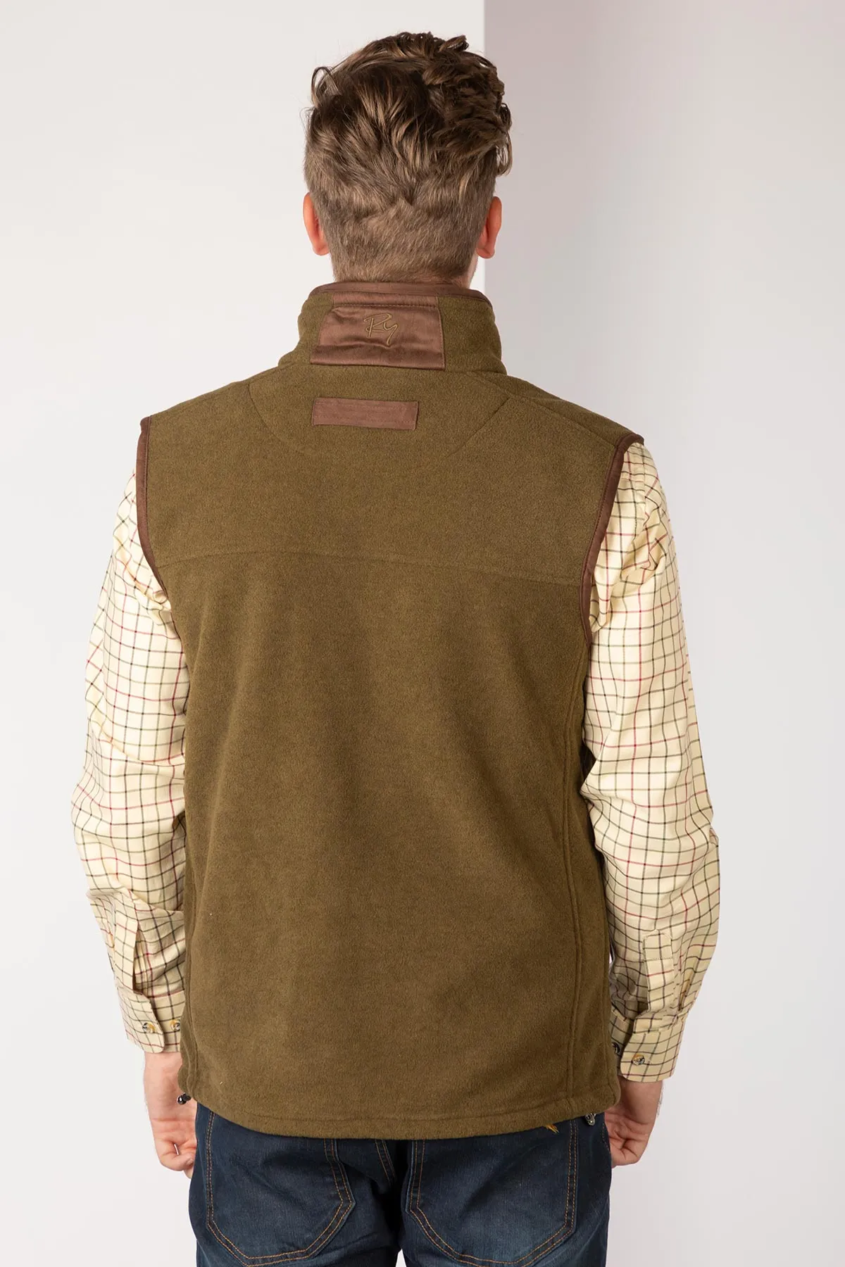 Men's Fleece Waistcoat - Huggate