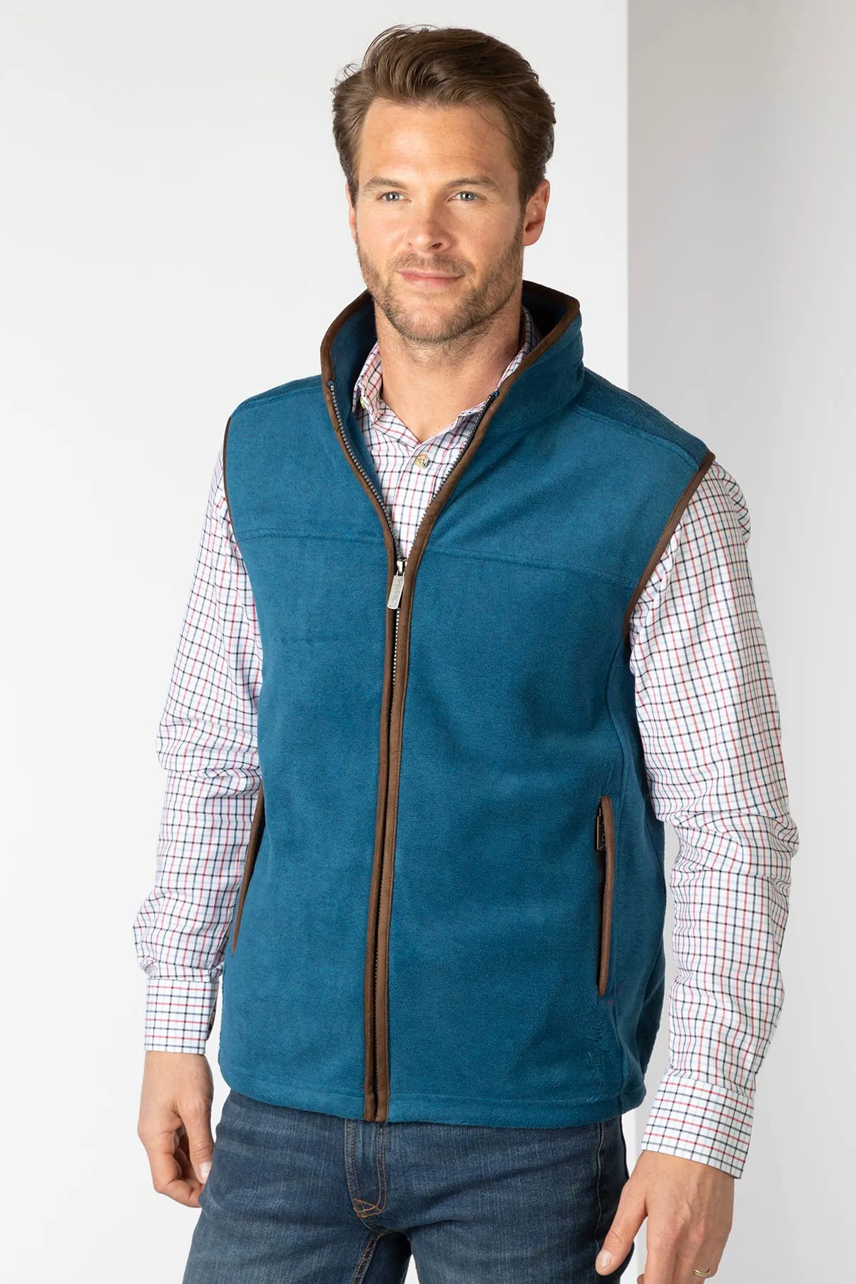 Men's Fleece Waistcoat - Huggate