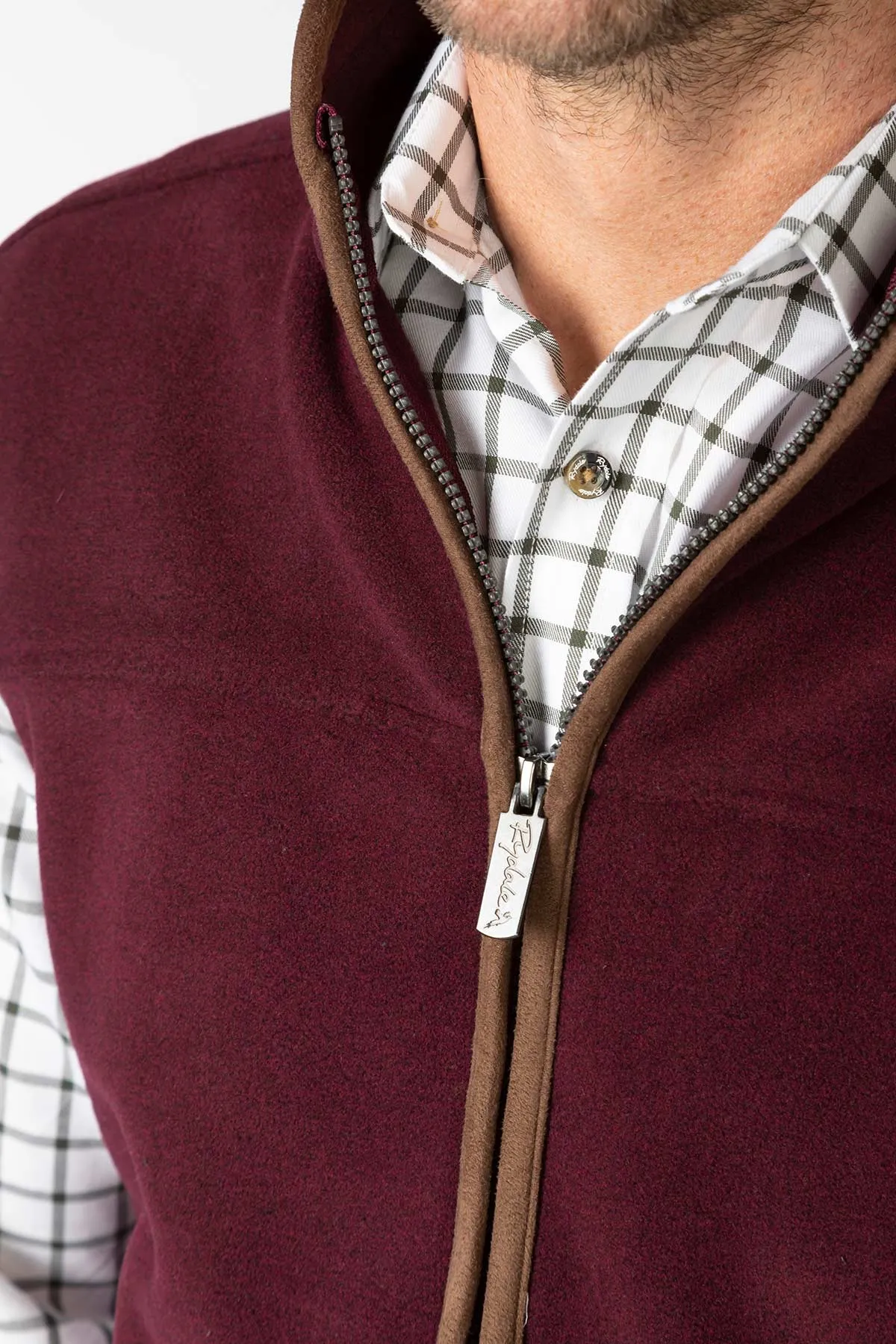 Men's Fleece Waistcoat - Huggate