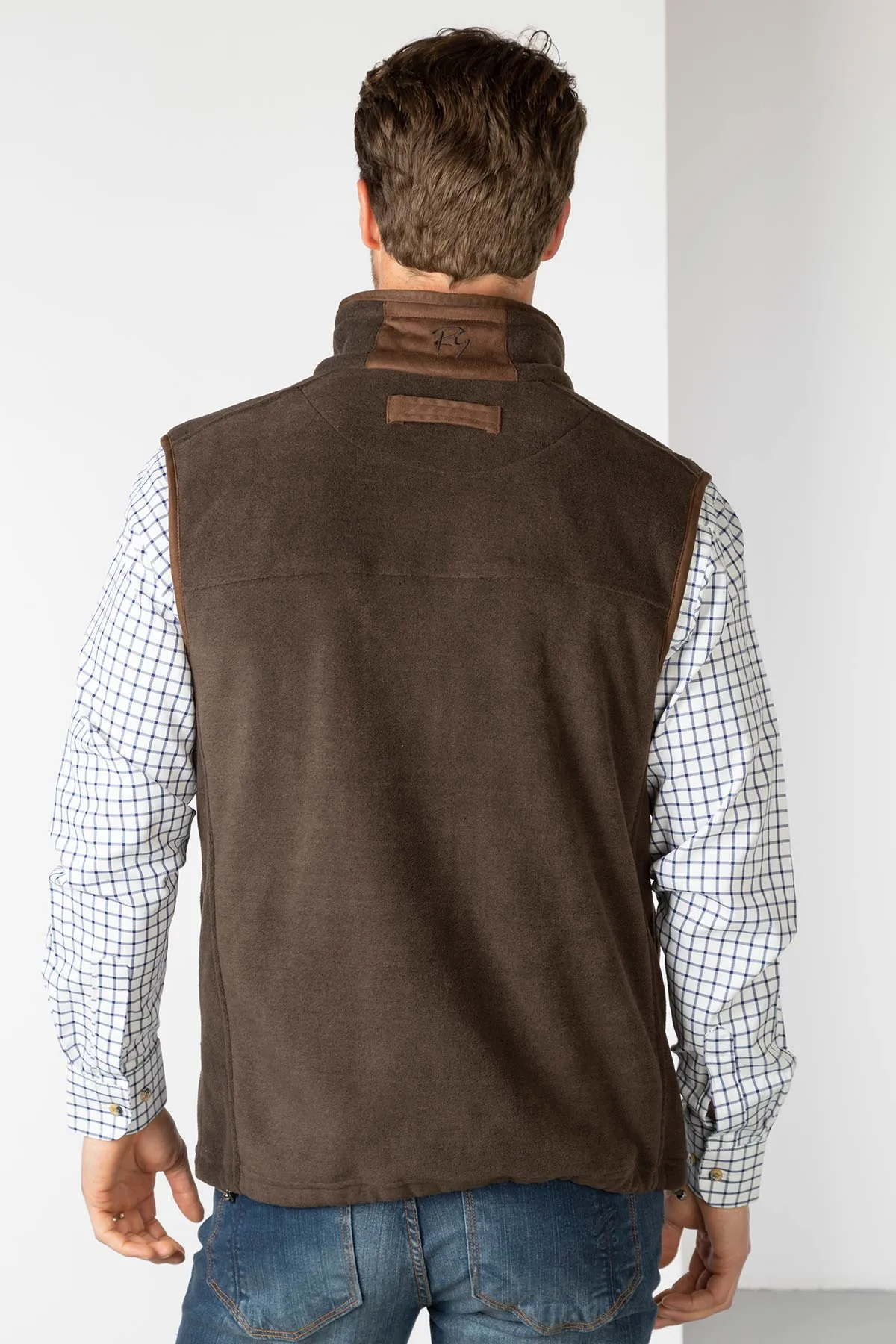 Men's Fleece Waistcoat - Huggate