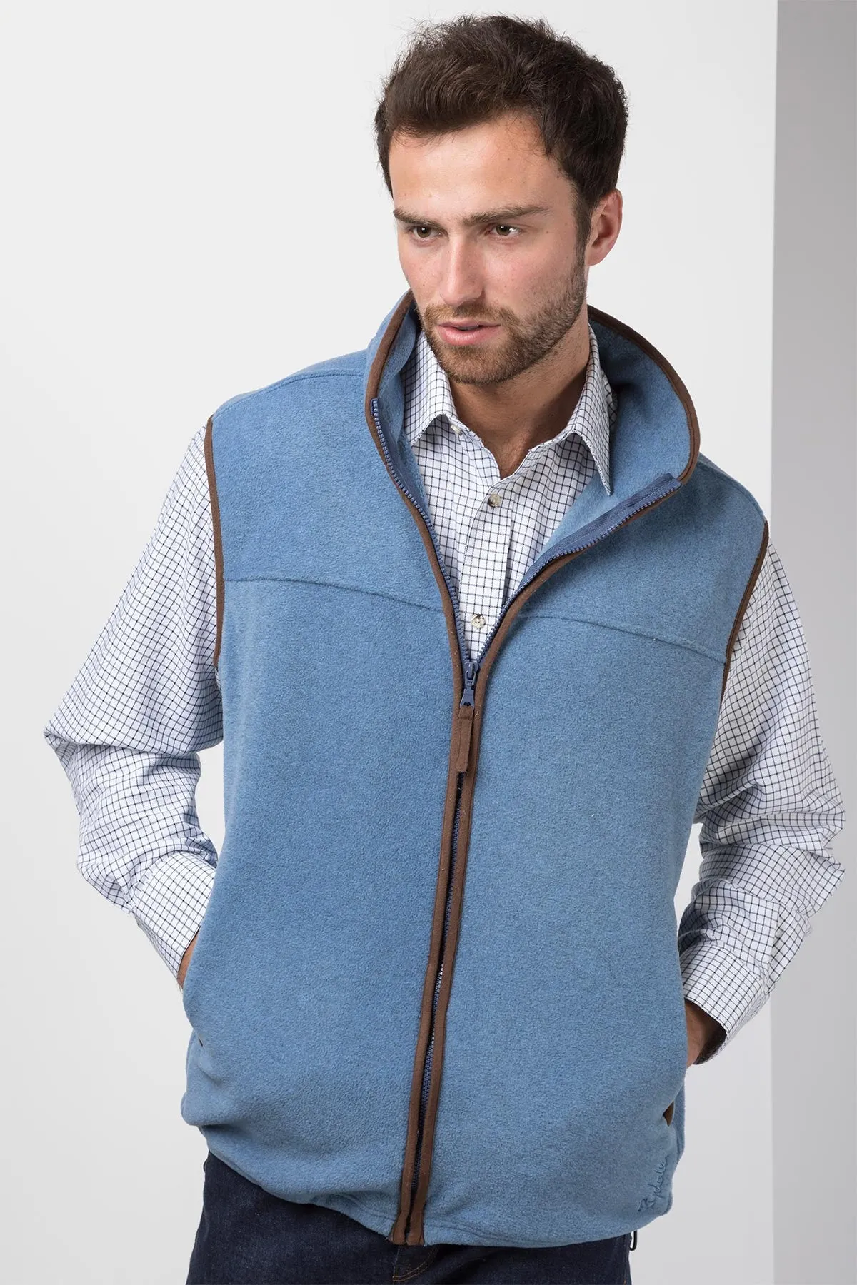 Men's Fleece Waistcoat - Huggate