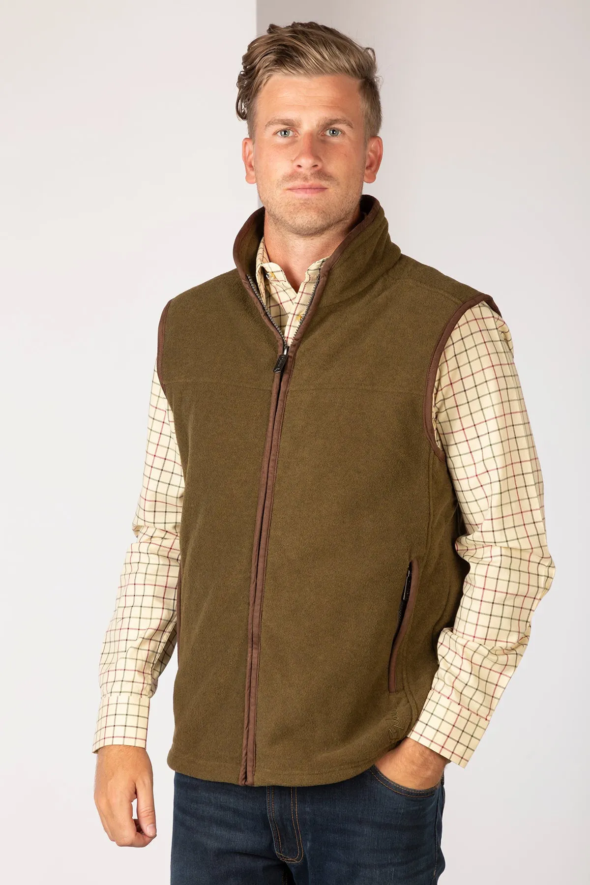 Men's Fleece Waistcoat - Huggate