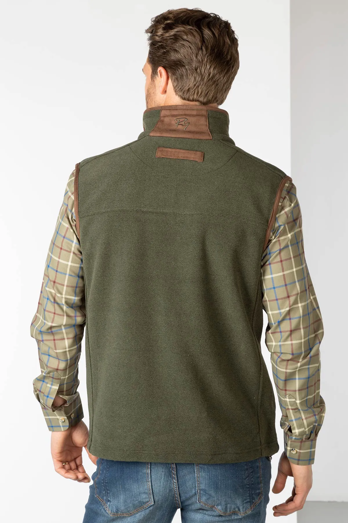 Men's Fleece Waistcoat - Huggate