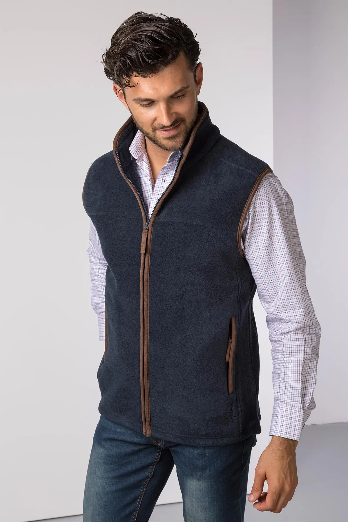 Men's Fleece Waistcoat - Huggate