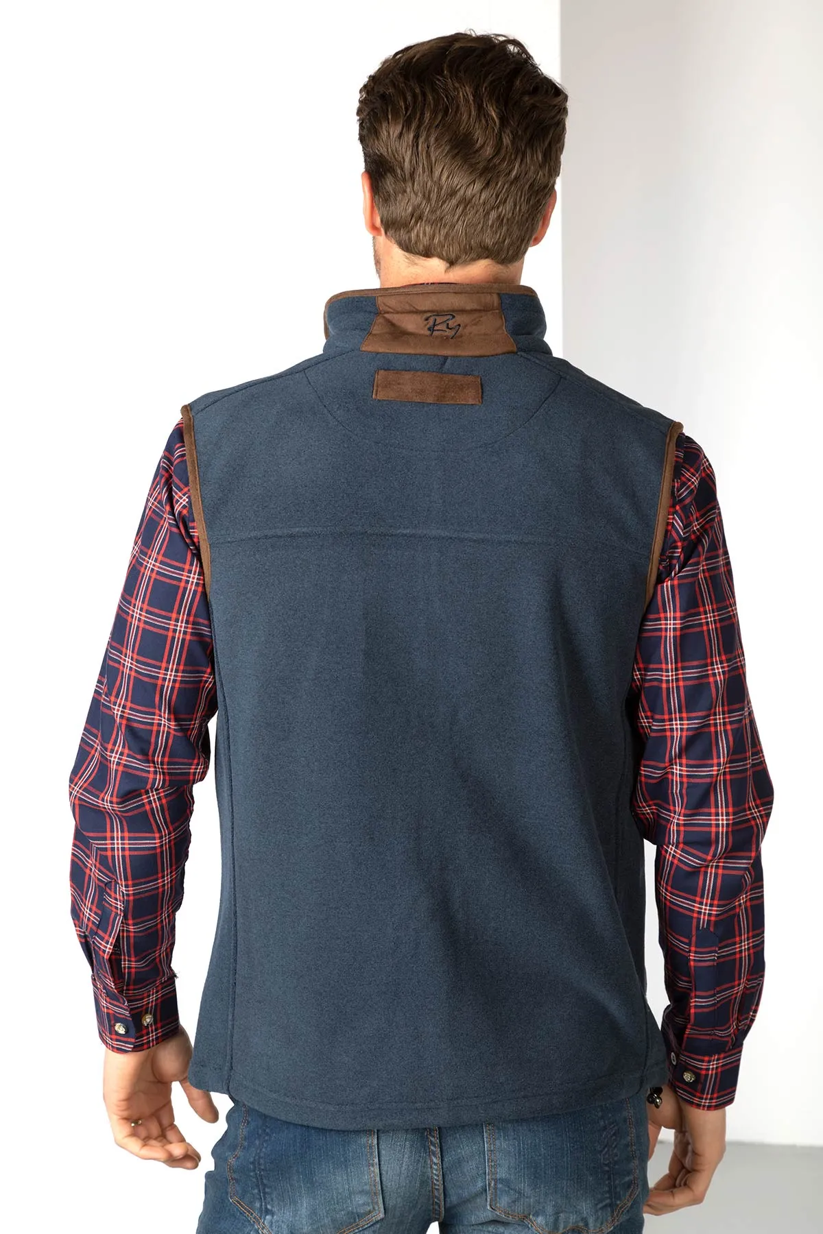 Men's Fleece Waistcoat - Huggate