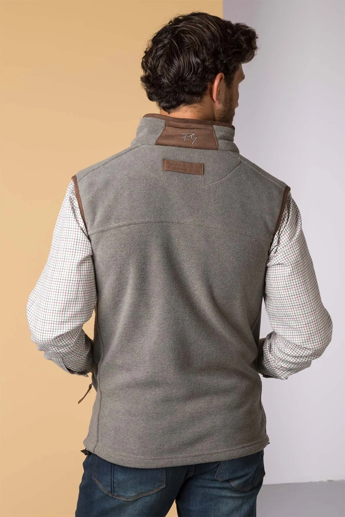 Men's Fleece Waistcoat - Huggate