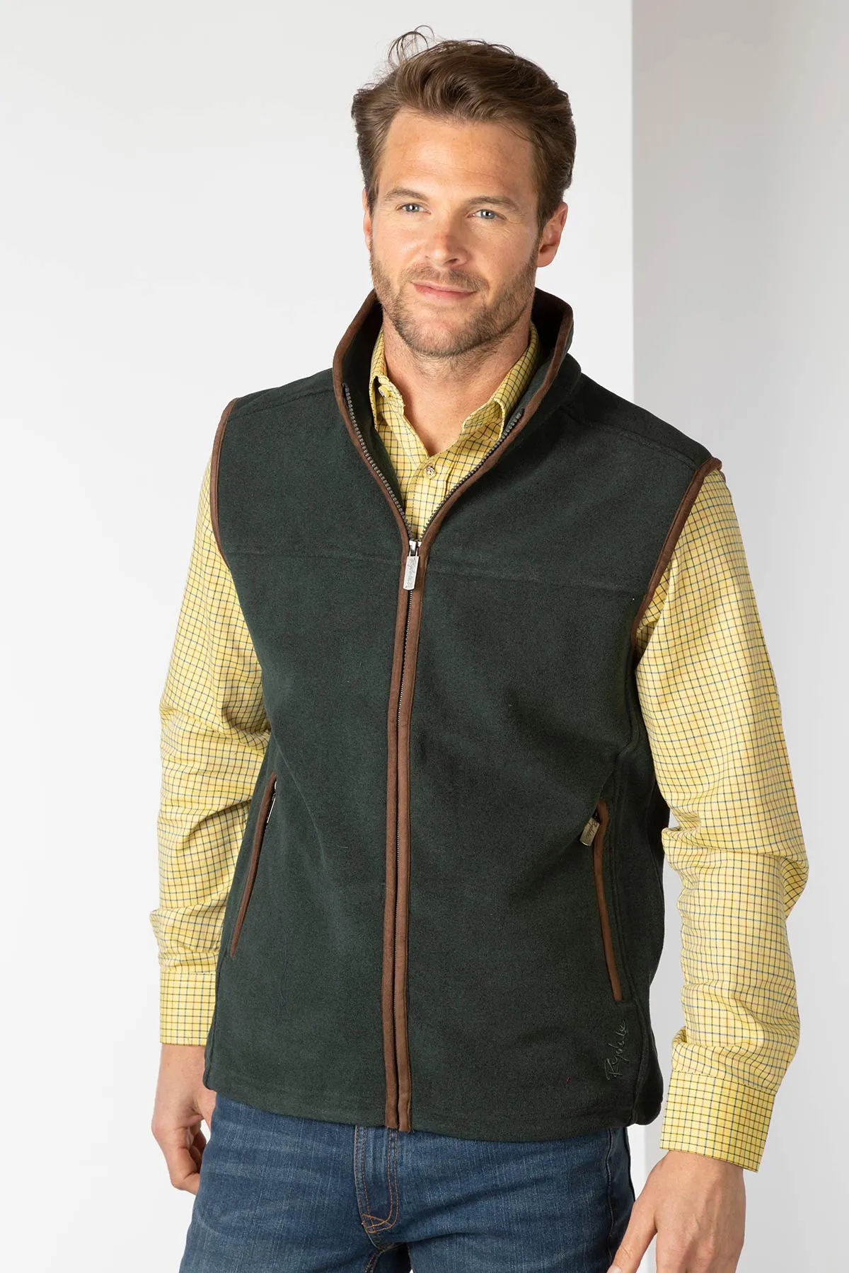 Men's Fleece Waistcoat - Huggate