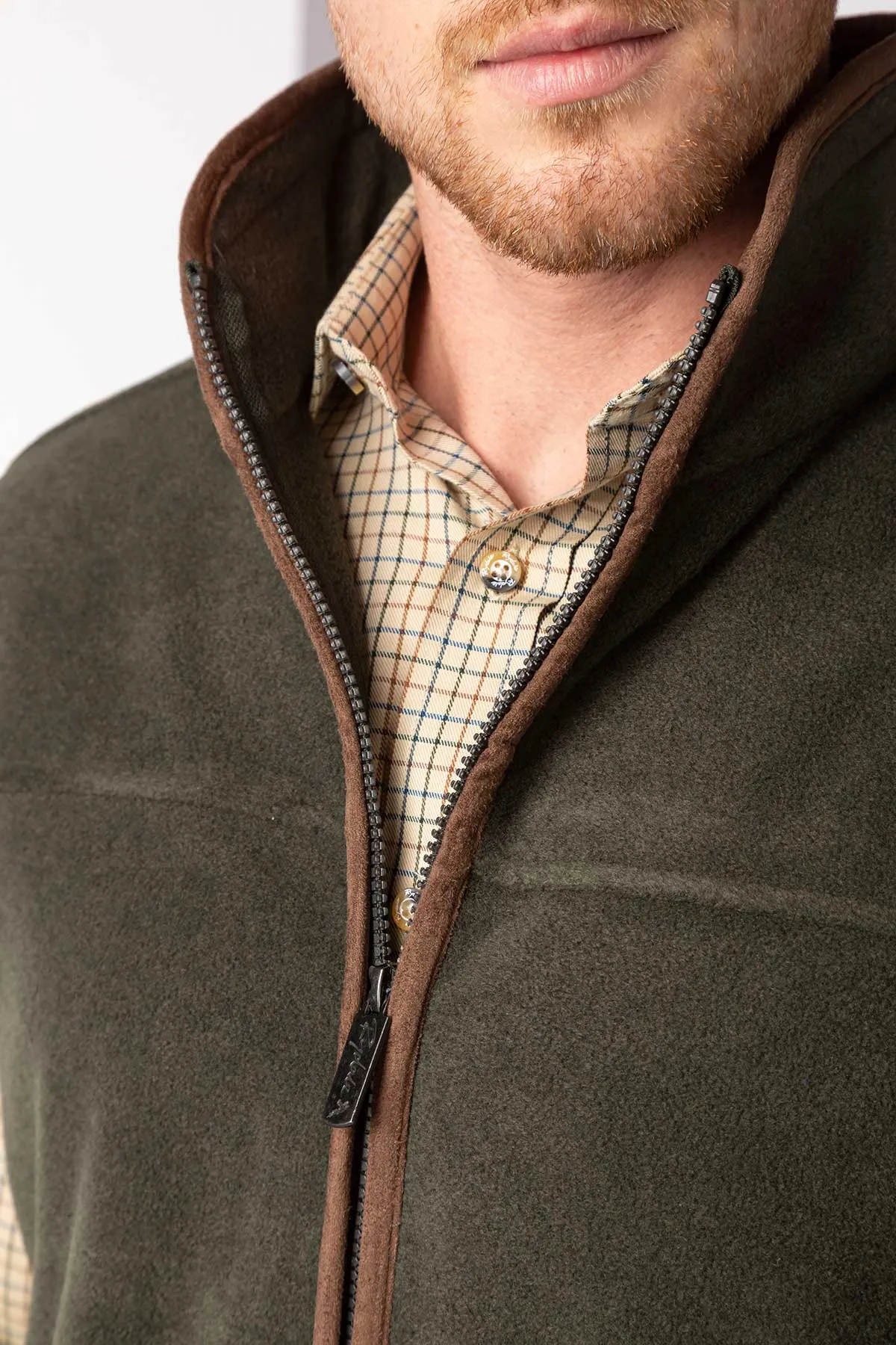 Men's Fleece Waistcoat - Huggate