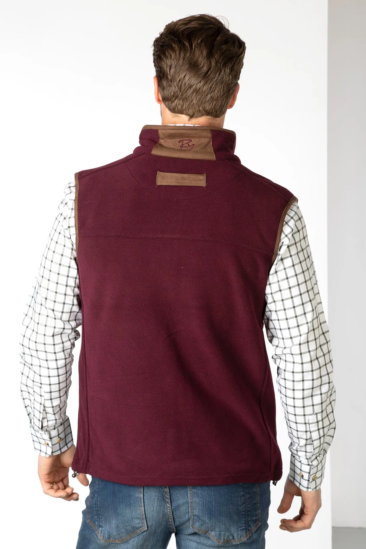 Men's Fleece Waistcoat - Huggate