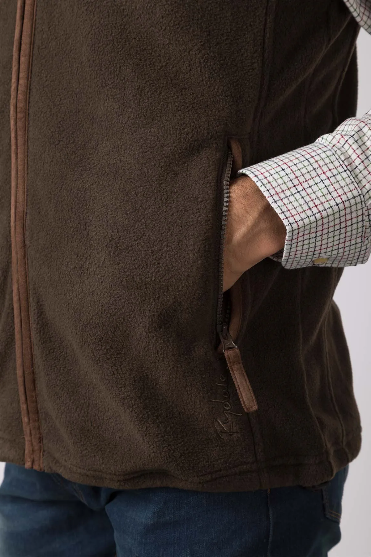 Men's Fleece Waistcoat - Huggate