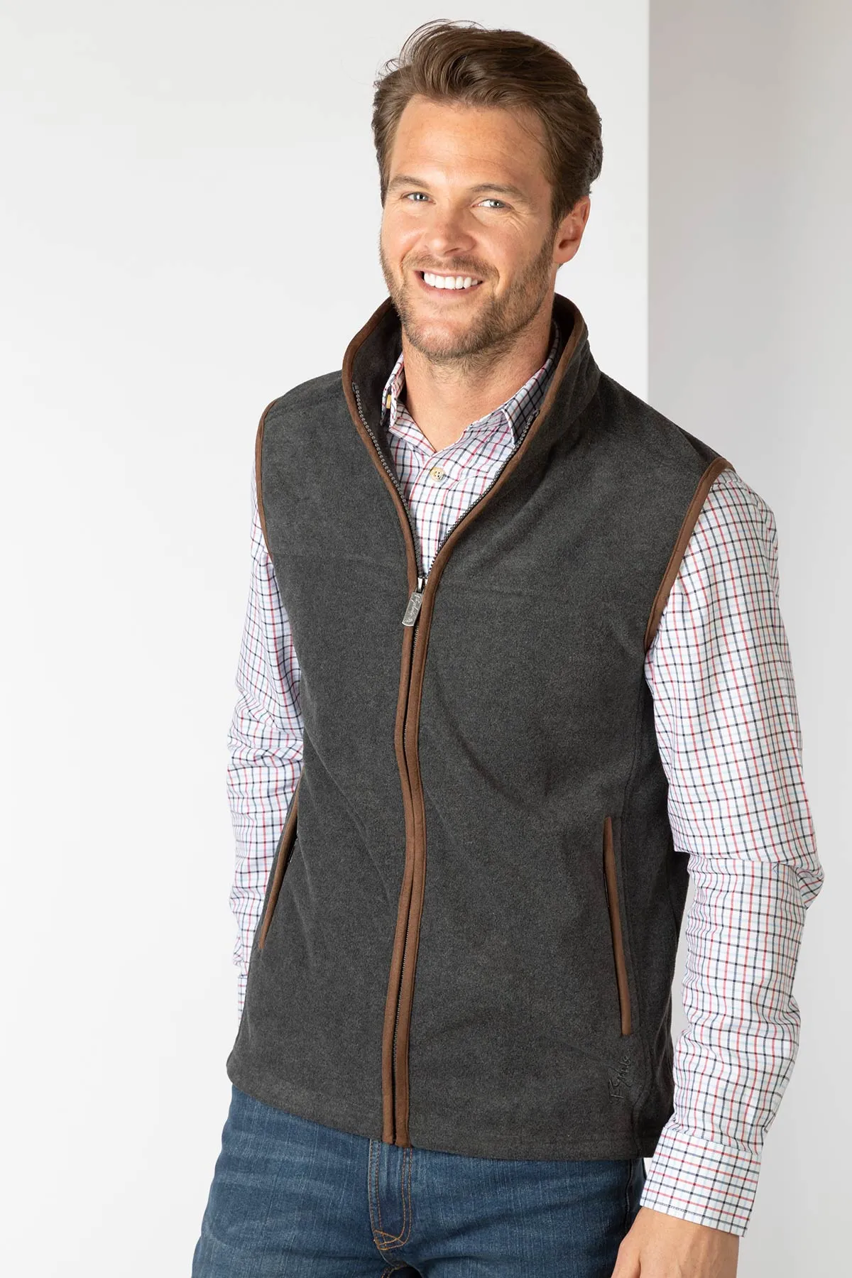 Men's Fleece Waistcoat - Huggate